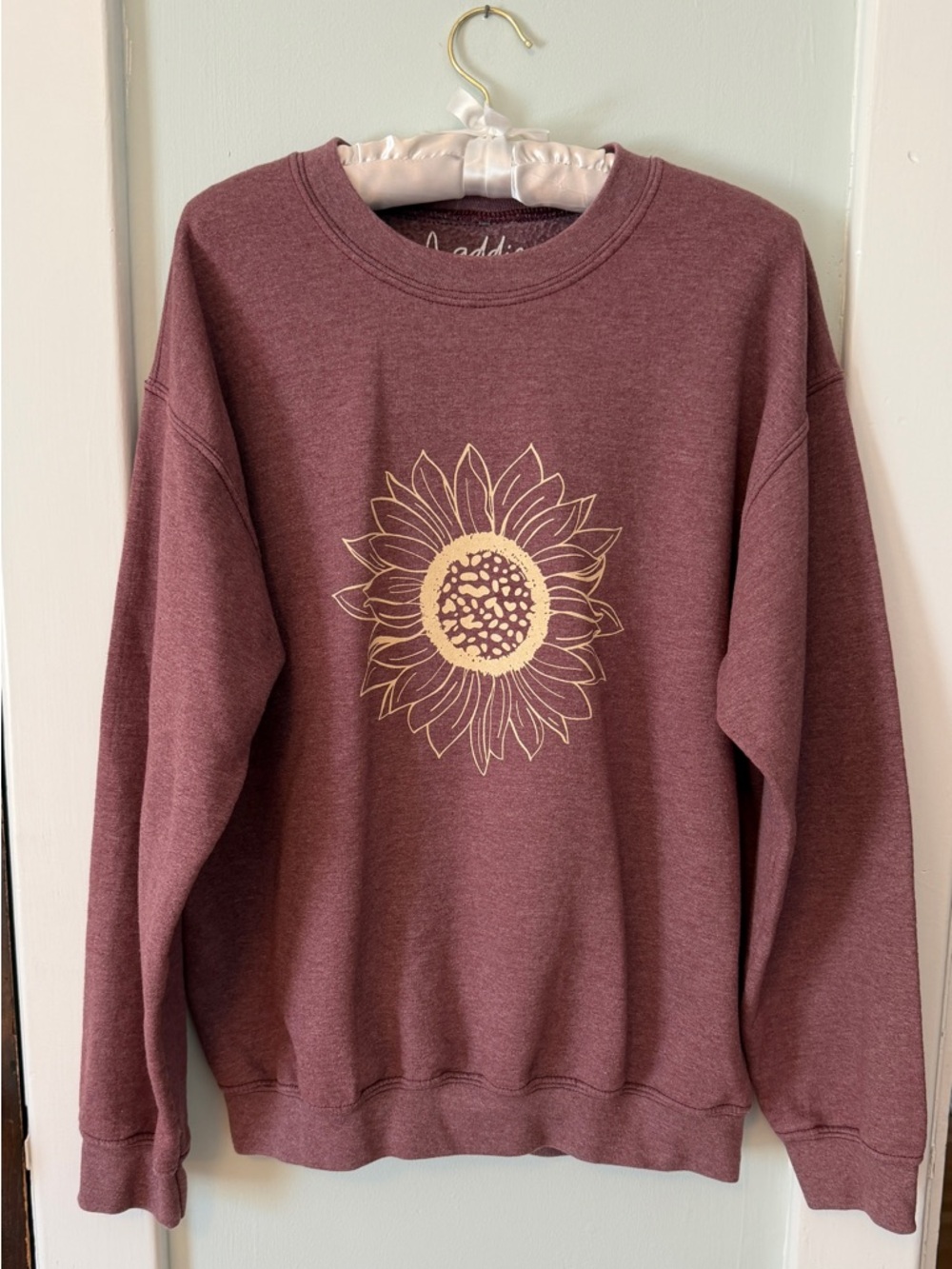 Sunflower Graphic Crewneck Sweatshirt #0108